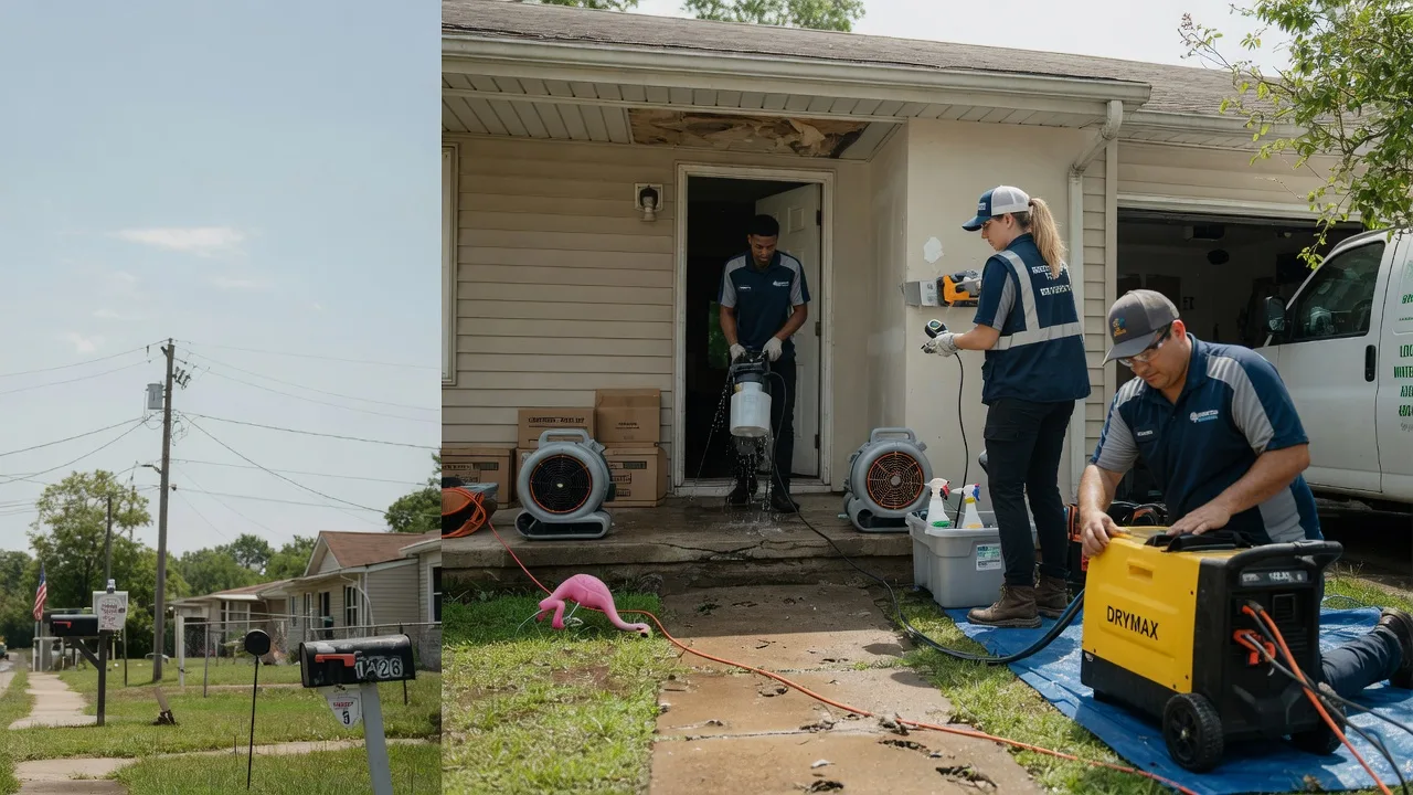 Storm Damage Water Removal in Zanesville, IN near me